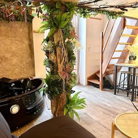 Jungle Avec Jaccuzi Au Coeur De نيس