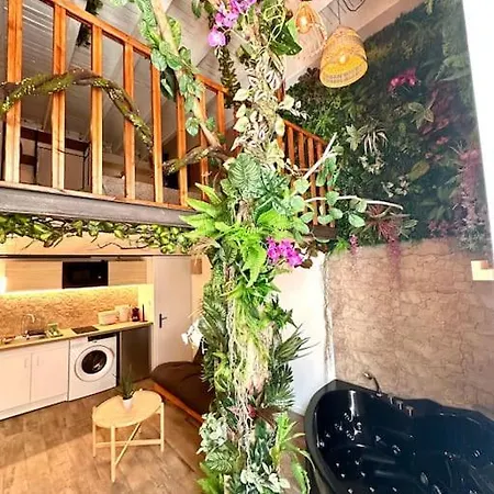 شقة Jungle Avec Jaccuzi Au Coeur De