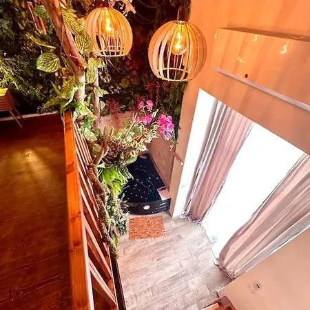 아파트 Jungle Avec Jaccuzi Au Coeur De