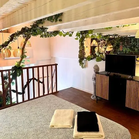 Jungle Avec Jaccuzi Au Coeur De Διαμέρισμα *